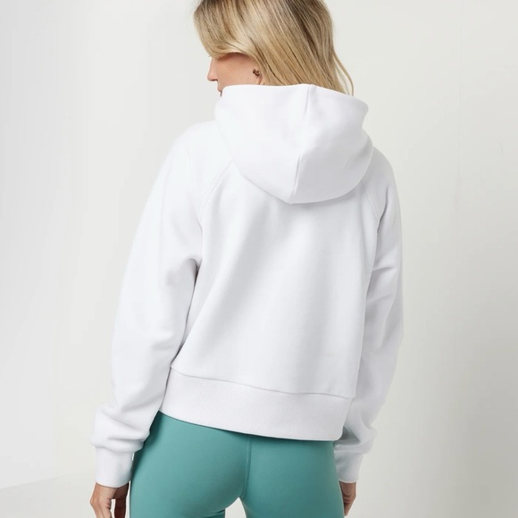 Vuori Restore White Half-Zip Hoodie - Picture 3 of 6